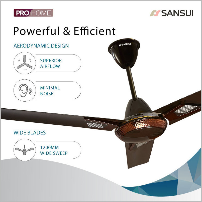 Creative collateral designs for Sansui
